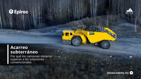 Camión de acarreo subterráneo