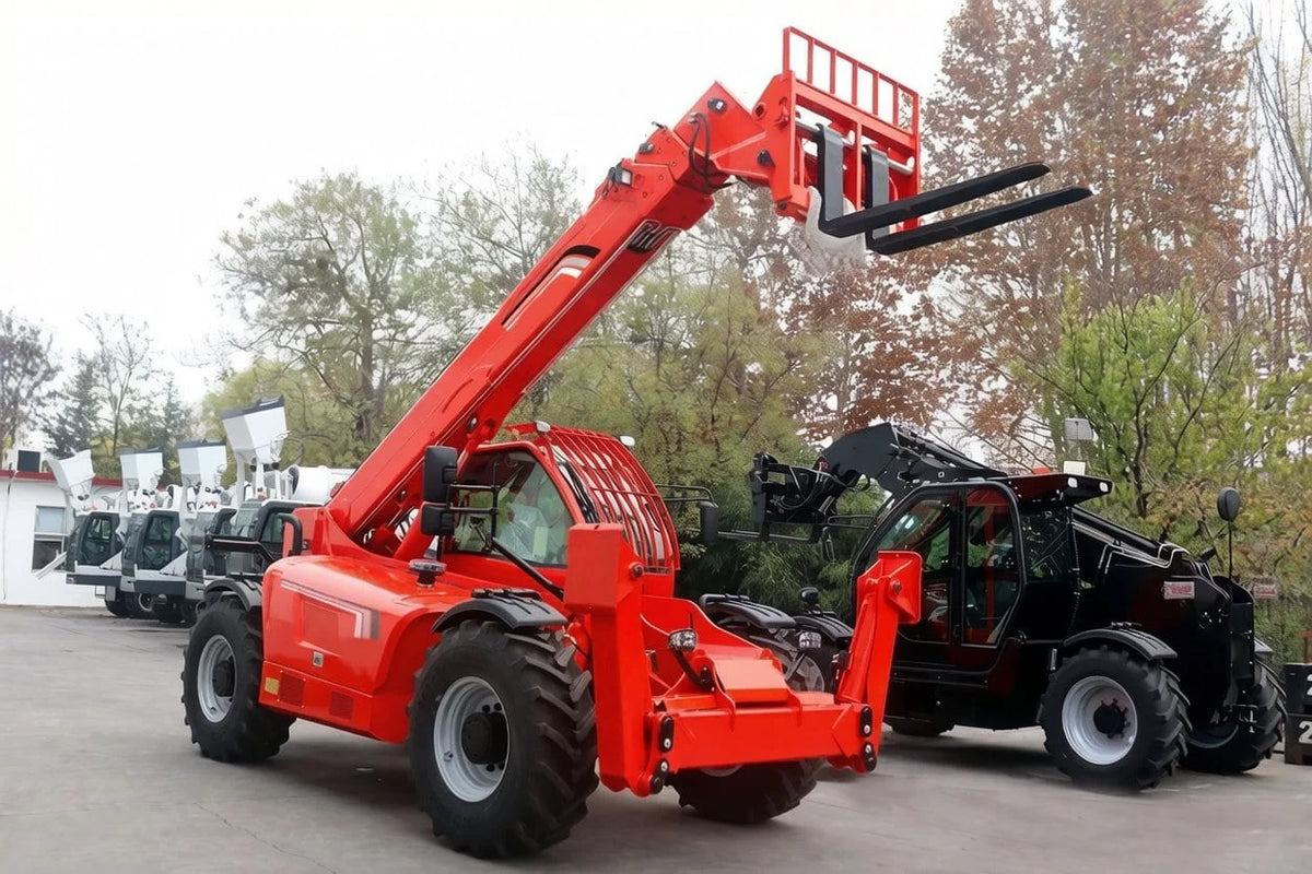 Cargador de telehandler minera