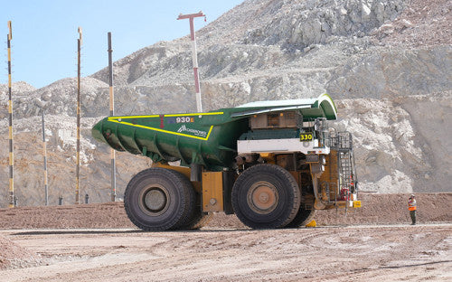 Camión de transporte de mineral