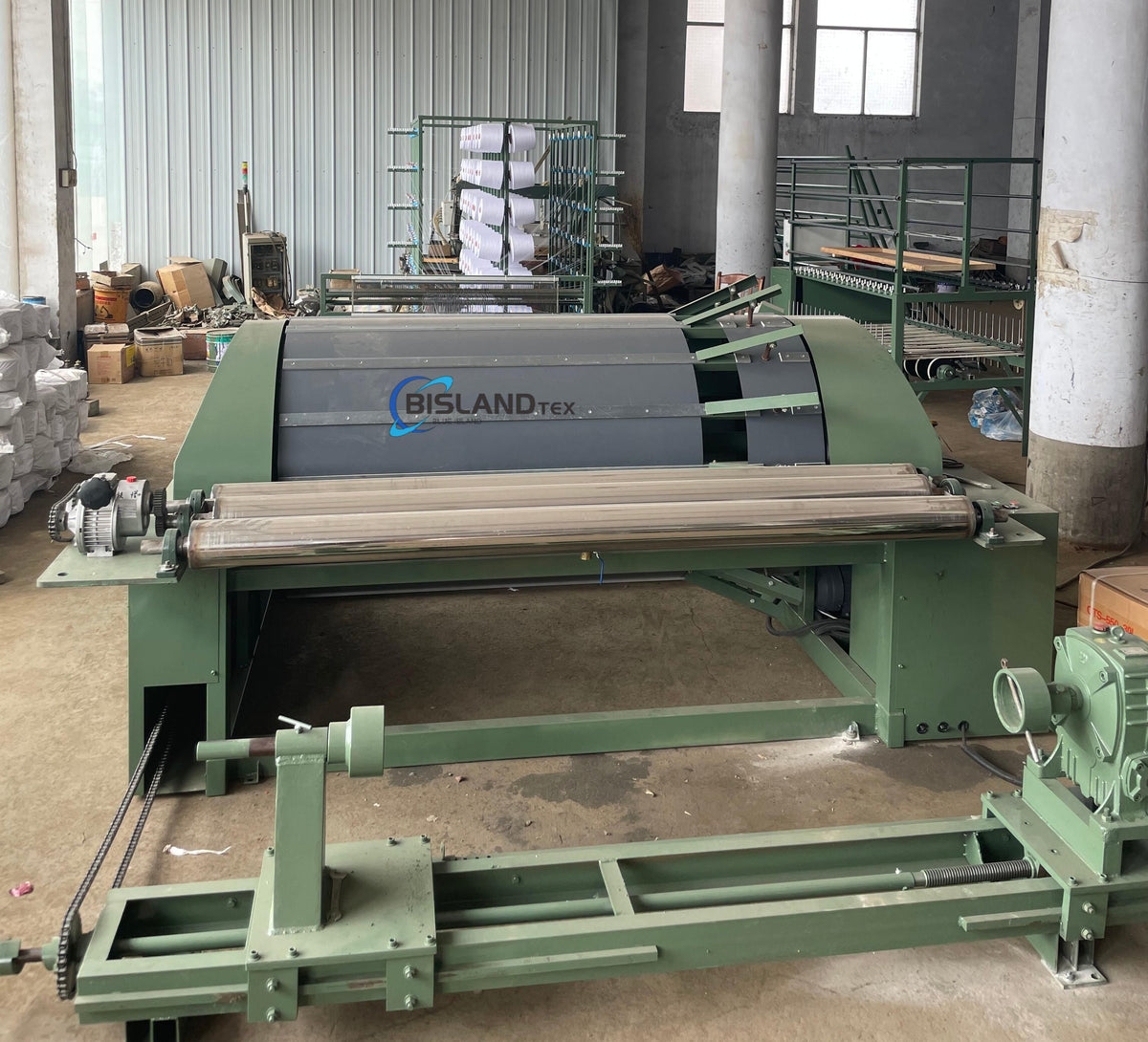 Máquina de re-urdido (Re-beaming Machine)