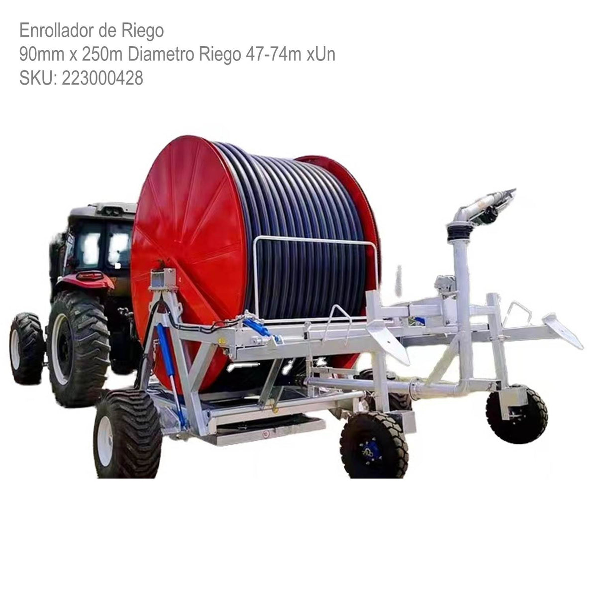 Enrollador de red hidráulico
