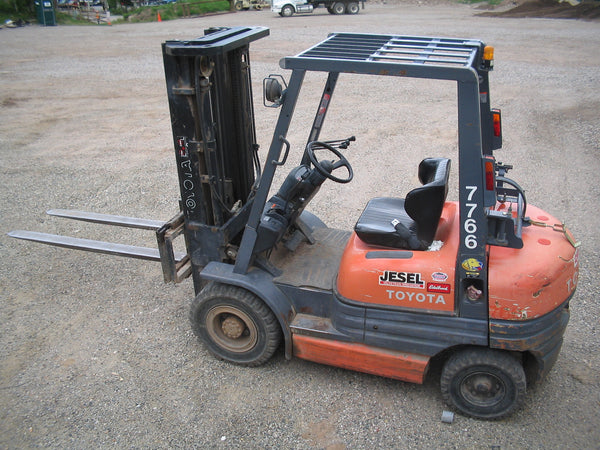 Montacargas Toyota Reach Truck Usado – Ideal para Almacenes