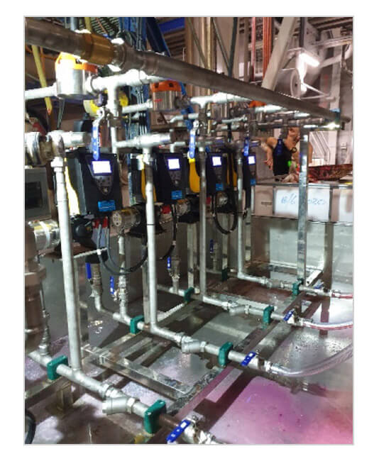 Sistema de dosificación de colorantes