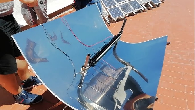 Colector solar parabólico