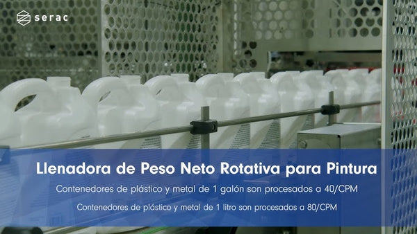 Llenadoras de peso neto