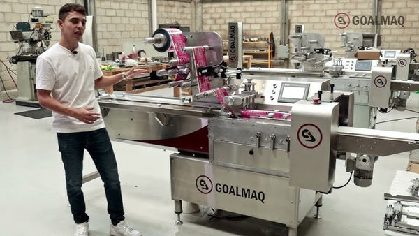 Selladora de flow pack