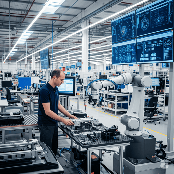 Robot colaborativo (cobot) para ensamblaje