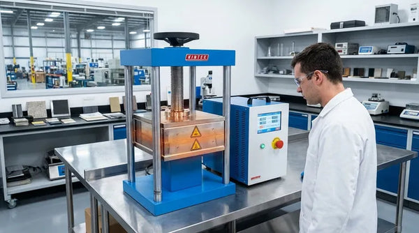 Prensa de laboratorio