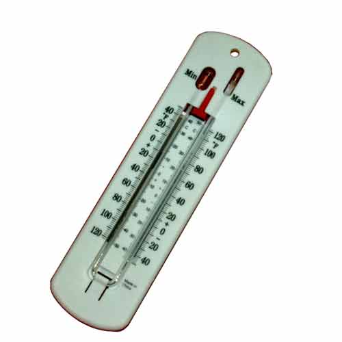 Termómetro de máximas y mínimas