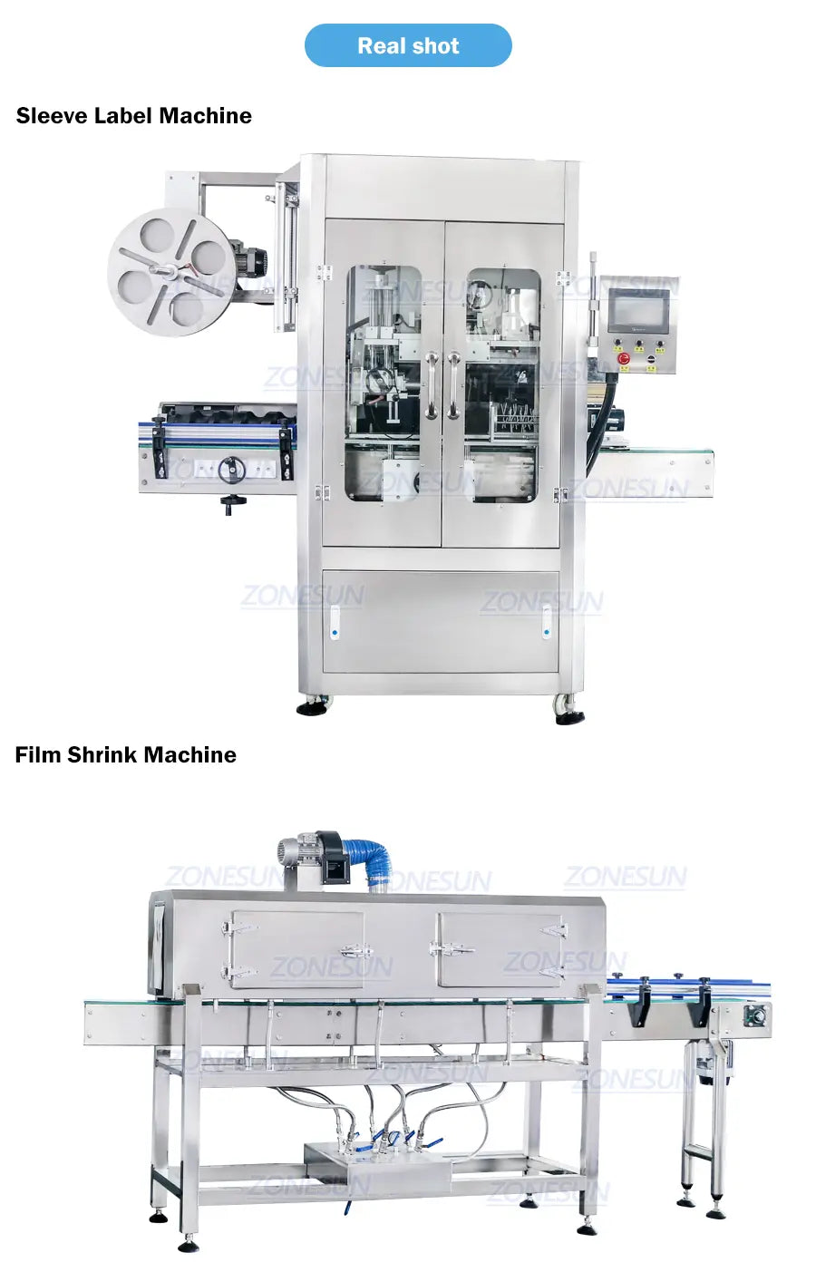 Máquina de sleeve applicator