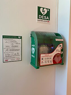 Desfibrilador externo automático (DEA)