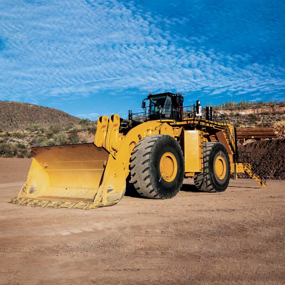 Cargador frontal de minería