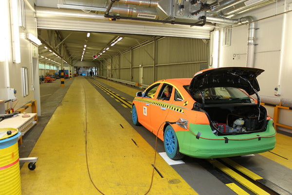 Sistema de pruebas de choque