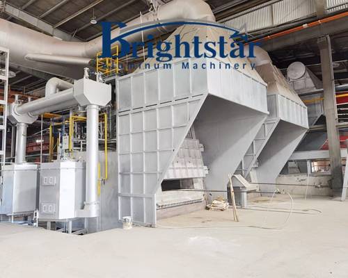 Horno de fundición de aluminio