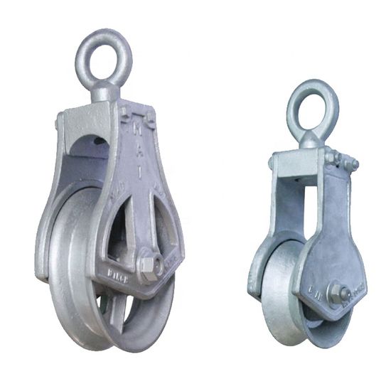 Polea de arrastre (trawl block)