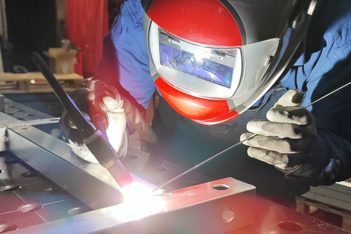 Soldadora de aluminio