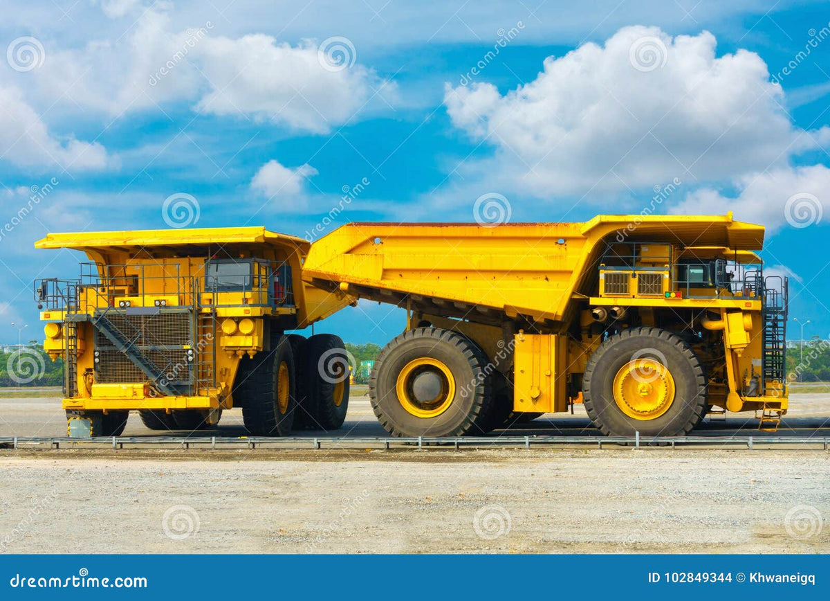 Camión de transporte de carbón
