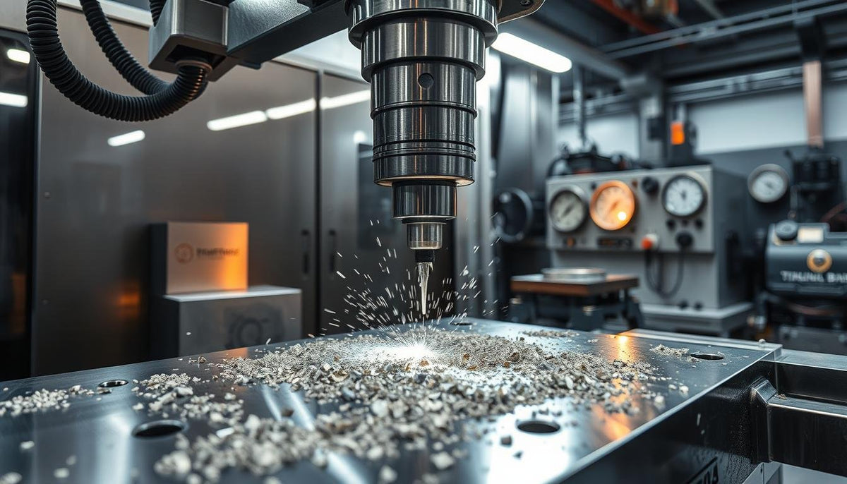 Torno CNC para titanio