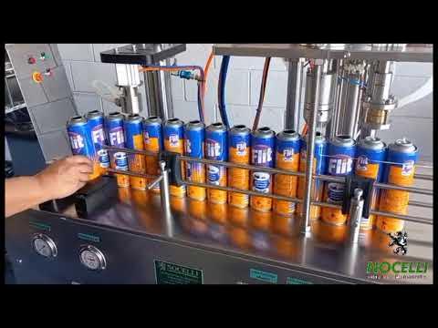 Envasadoras de aerosoles alimenticios
