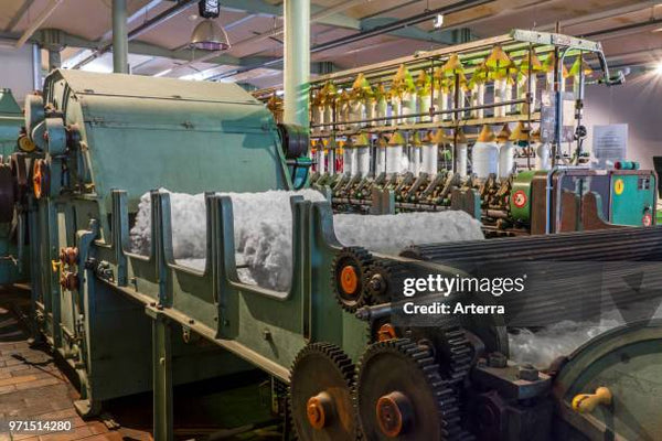 Máquina de escocido (Scutching Machine)