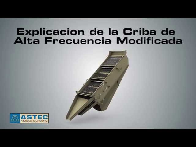 Criba de alta frecuencia