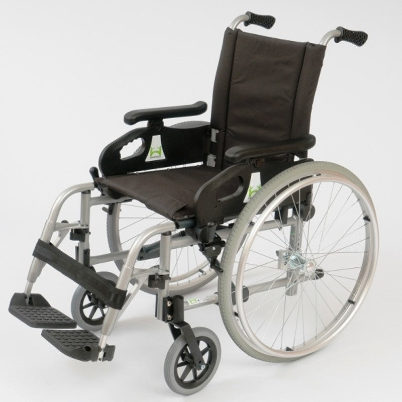Silla de ruedas de aluminio